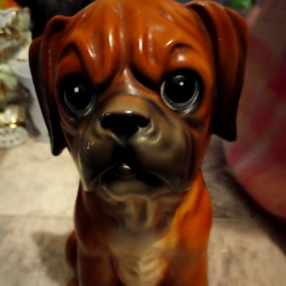 Cut Boxer Figurine